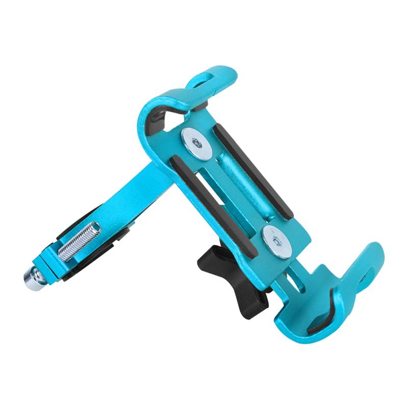 Bicycle Racks Aluminum Phone Holder For 3.5-6.5 Inch Smartphone Adjustable Bike Phone Stand Mount Bracket Cycling Accessories
