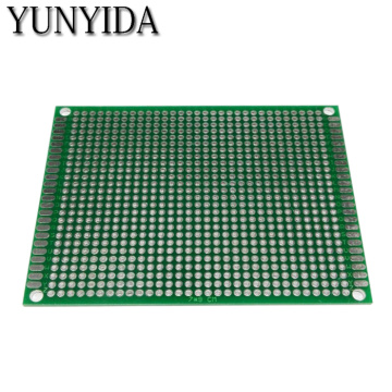 98-16 free shipping 2pcs 7x9cm Double Side Prototype PCB Universal Printed Circuit Board
