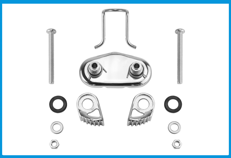 Stainless Steel 316 Cam Cleat with Wire Leading Ring Boat Cam Cleats Matic Fairlead Marine Sailing Sailboat Kayak Canoe Dinghy