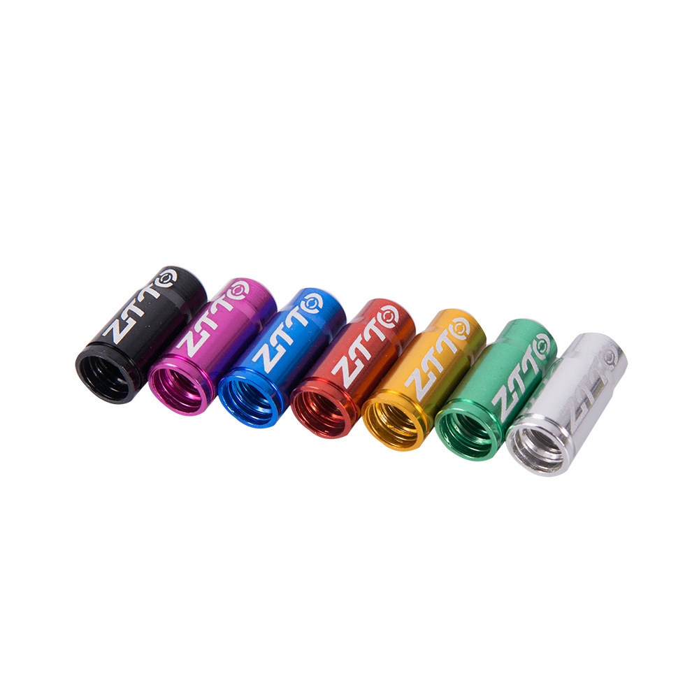 4Pcs Bicycle Valves Cap Road MTB Bike Wheel Tire Covered Protector French Tyre Bike Valve Dustproof Cap Dust Cover 7 Colors