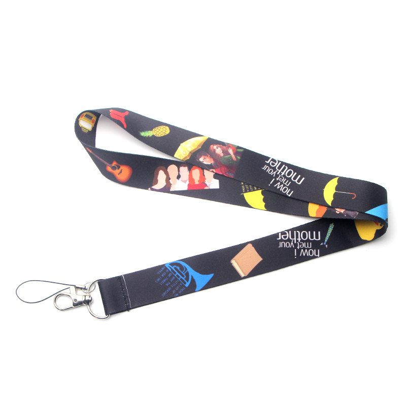 CA191 How I Met Your Mother Lanyard Phone Rope Keychain Phone Lanyard for Keys ID Card Lanyards Neck Straps Key Rings