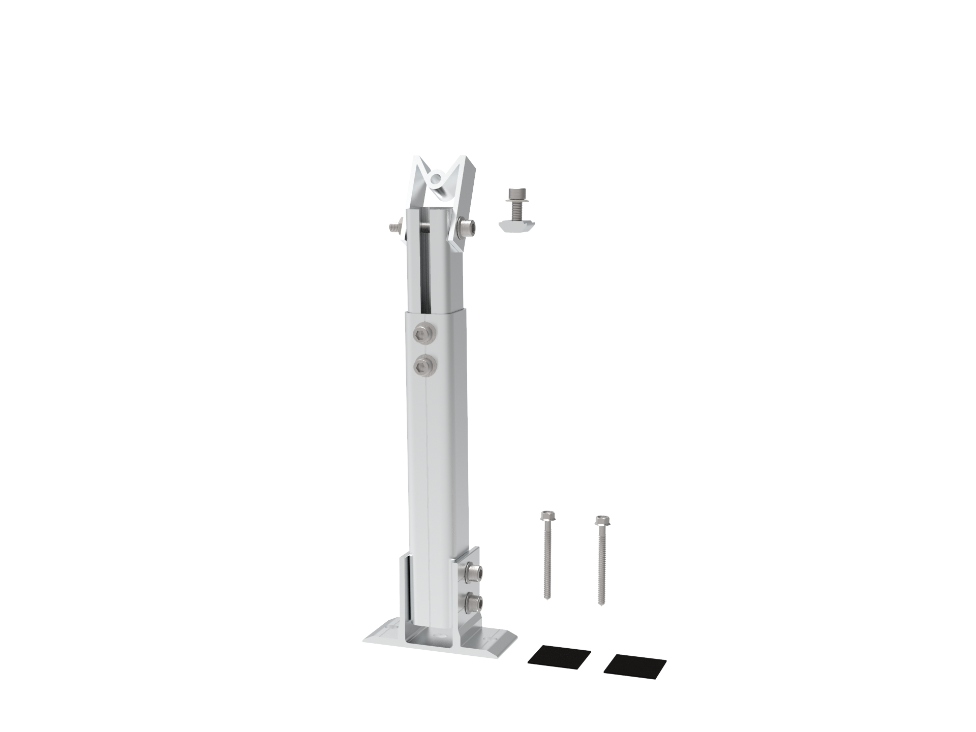 Adjustable Rear Leg Plus For Flat Roof