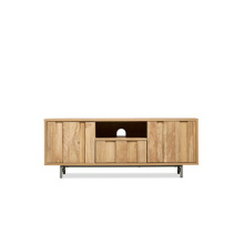 Wooden LED Tv Stand Cabinet with Showcase