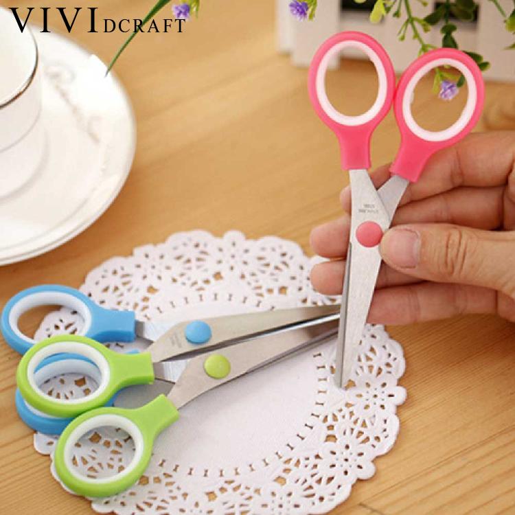 Vividcraft Office Stationery Cutting Scissors Stainless Steel Scissors Utility Scissors Diy Crafts Office Tailor Cutting Tools