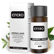 20ml Natural Herbal Ginger Extract Hair Grow Serum Prevents Baldness Anti Hair Loss Scalp Nourishing Essential Oil