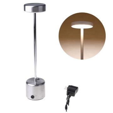 LED Table Lamp Modern Restaurant Dinner Light USB Rechargeable Creative Lighting Decor For Bar Hotel Dinning Room G8TB