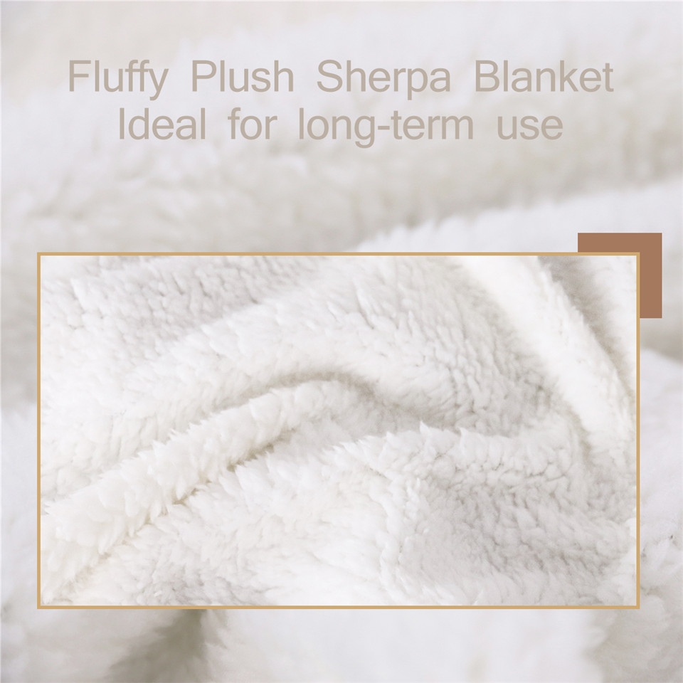 BeddingOutlet Amazing Galaxy Sherpa Blanket Universe Print Plush Throw Beds Blanket Sofa Cover Thin Quilt mantas para cama
