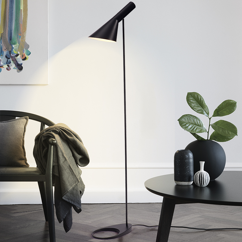 Modern AJ floor lamp LED table lamp, for living room vertical lamp bedroom study bracket lamp Nordic home decoration wall lamp