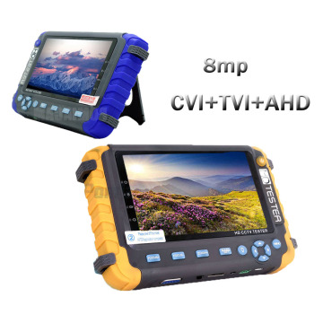 5 Inch Tft Lcd Hd 8Mp Tvi Ahd Cvi Cvbs In One Cctv Tester Analog Security Camera Tester Monitor Vga Hdmi Input Wrist Design