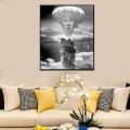 Donald Trump Mushroom Cloud Black White Posters And Prints Wall Pictures For Living Room Wall Art Decoration Canvas Painting