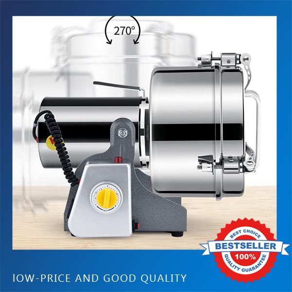 Hot Sale 2500G Portable Grinder Herb Flood Flour Pulverizer Swing Food Mill Grinding Machine
