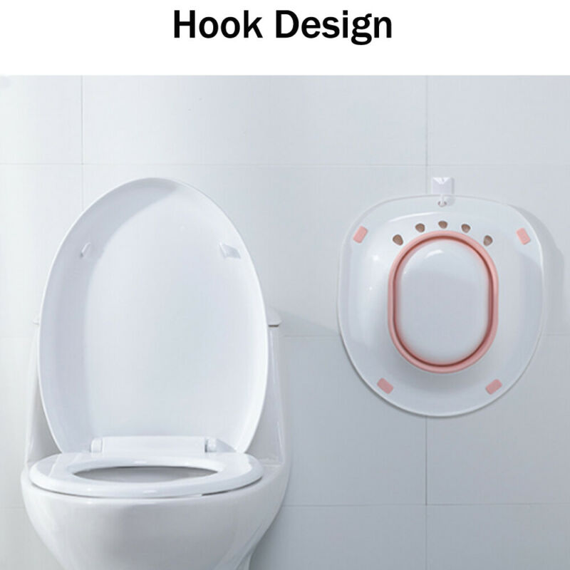 For Pregnant Women Foldable Bidet Wash Basin Hemorrhoidal Relief Pregnant Women Maternity Hip Cleaning Avoid Squatting 2 Colors