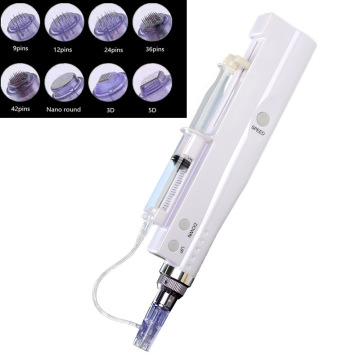 Hydra Injector Aqua Derma Electric Pen Rechargable MTS Function Mesotherapy Mesogun Injector