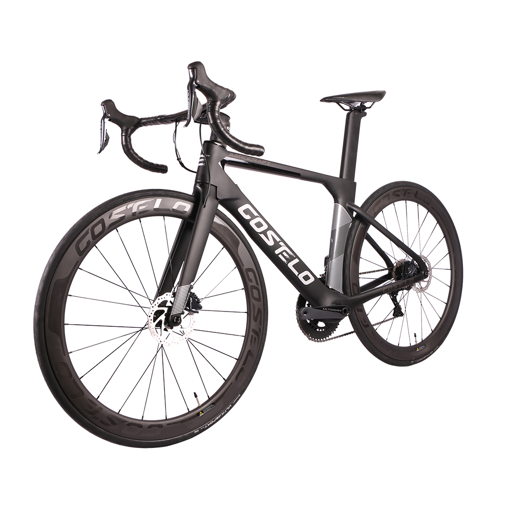 2020 Costelo Aerocraft carbon fiber road bike frame complete bicycle 5D handlebar 50mm wheels group R8020 R8070