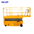 Motor Hydraulic Scissor Lift With Battery Charger Extendable Platform