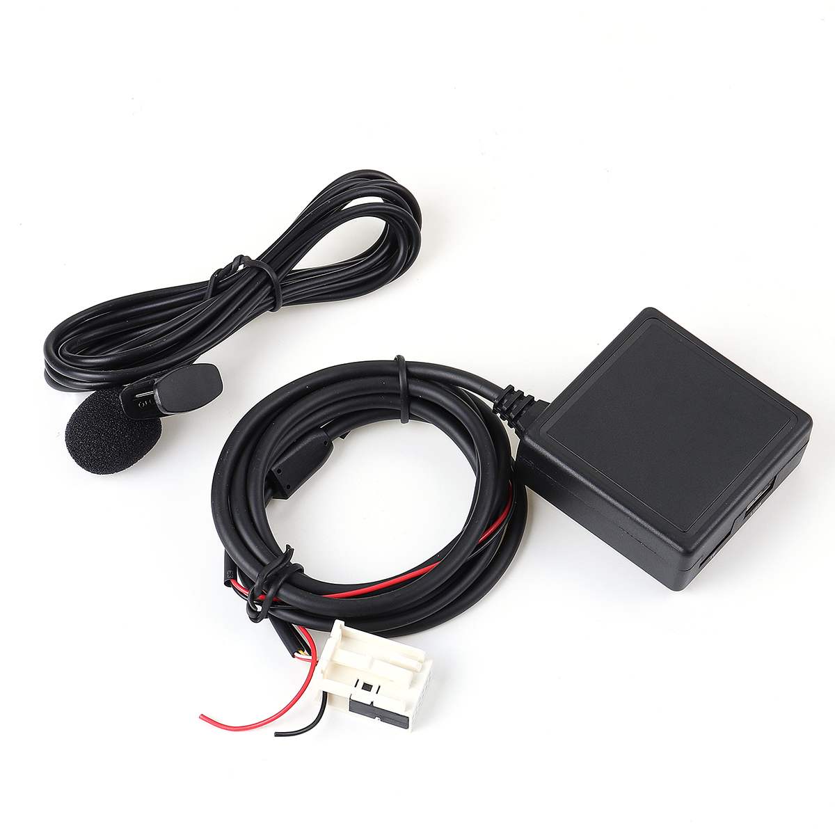 AUX/ TF Card/ Mic/ USB 12V Car bluetooth stereo Aux adaptor module Cable handfree Microphone For BMW E60 E63 E64 E65 E66 Serie 1