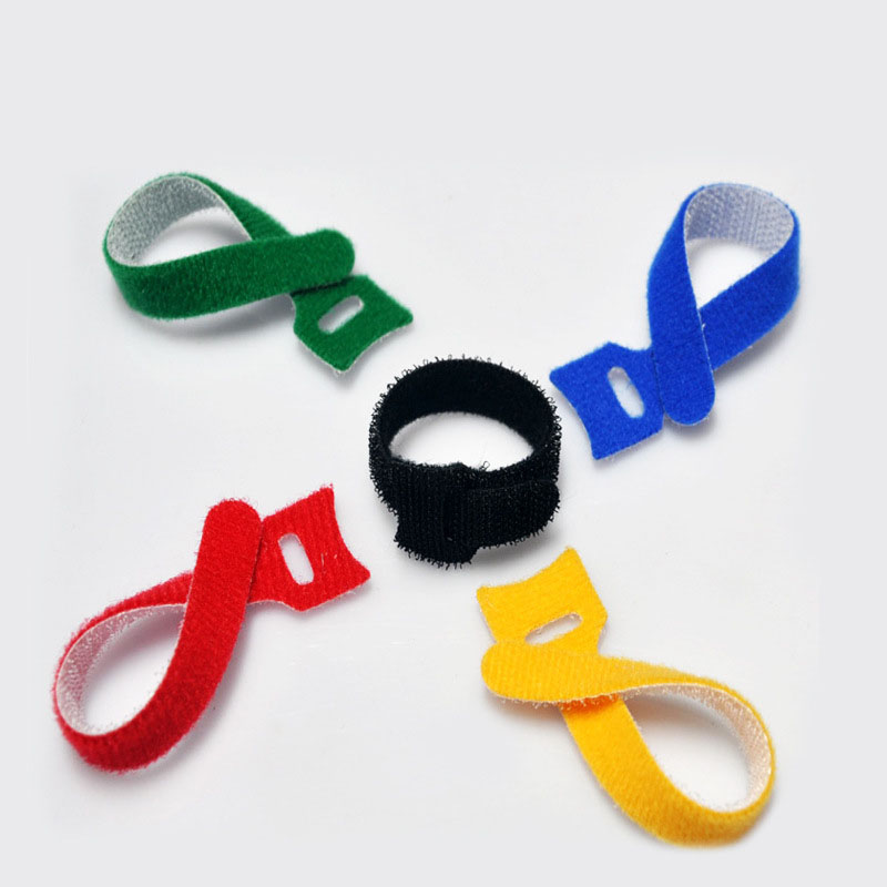 20pcs Magic Tape Sticks Cable Ties Model Straps Wire With Battery Stick Buckle Belt Bundle Tie Hook Loop Fastener Tape Accessory