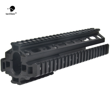 Tactical SKS 568 569 Quad-rail Handguard Forearm System Mount Hard Anodized Finish Solid Picatinny/Weaver Airsoft Accessories