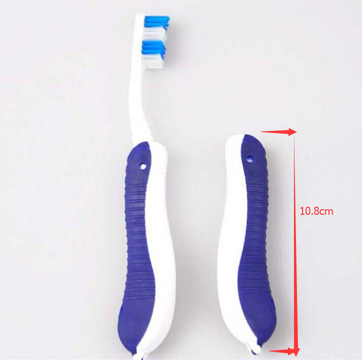 Disposable Hotel Toothbrush Travel Camping Hiking Outdoor Foldable Folding Tooth brush Teeth Cleaning Oral Hygiene Dental Care