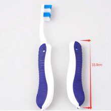 Disposable Hotel Toothbrush Travel Camping Hiking Outdoor Foldable Folding Tooth brush Teeth Cleaning Oral Hygiene Dental Care