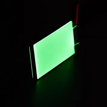 LED Backlight Panel with Bright White and Green
