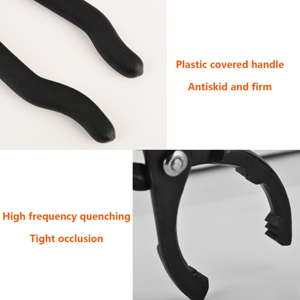 Filter Wrench Manual Removal Tool Oil Filter Removal Tool Filter Grease Wrench Disassembly Dedicated Clamp Plier