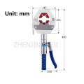 8T Manual Small Hydraulic Clamp Cutting Tools Car Pipeline Portable Pipe Pressing Machine Connector