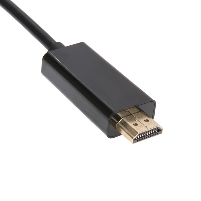 1.8m DisplayPort Male to HDMI Male 1080P Video Converter Adapter Cable for Video Game HDTV Monitor Projector Cables Hot