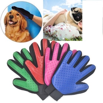 Pet Glove Cat Gloves Silicone Cat Grooming Glove dog Brush Cats hair Comb Clean Deshedding Pets Products for Cat Dog RemovalHair