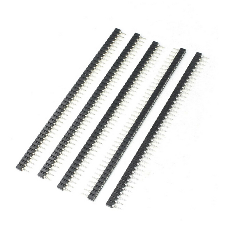 1pcs Practical New Strip Tin PCB Female IC Breakable 40pin Single Row Round Header Socket