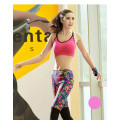 Custom running tights lycra spandex womens sports tights