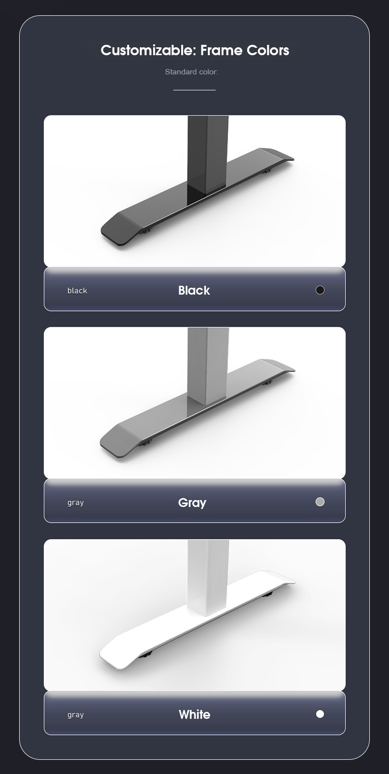 Standing Desk Legs