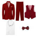 Red suit 5 piece