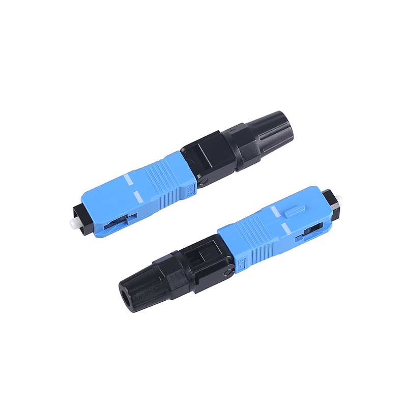 100PCS SC Optic Fiber Quick Cold FTTH SC Single Mode UPC Fast Connector