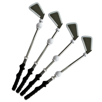Retractable Golf Swing Trainer Rhythm Click Grip Tempo