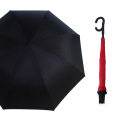 Man Umbrellas C Handle Windproof Women Sun and Rain invertido Paraguas Parapluie Reverse Umbrella Inverted Anti UV Umbrella