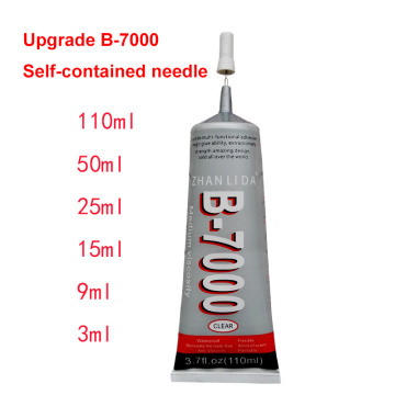 B-7000 glue 3ml 15ml 25ml Multi Purpose Glue 50ml 110ml Adhesive Epoxy Resin Diy Crafts Glass Touch Screen PVC Super glue B7000