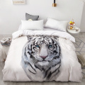 3D Print Duvet Cover Custom Design,Comforter/Quilt/Blanket case Queen/King,Bedding 220x240,Bedclothes Animal white leopard