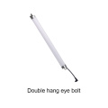 Double hang eye bolt