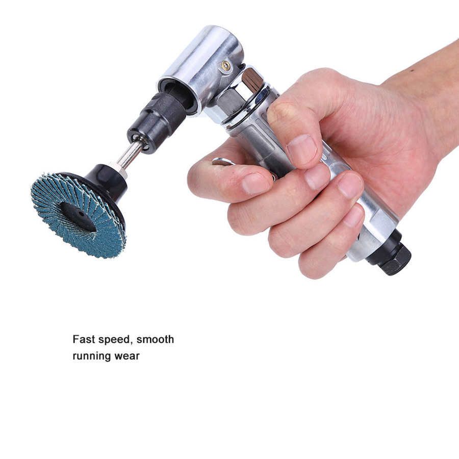 AG-315BS 3.18-6.35mm Air Angle Die Grinder 1/4inch MBSP Pneumatic Grinding Machine 90 degree Cut Off Polisher with 2inch Disc