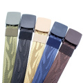 Military Belt Tactical Army Combat Nylon Belt Equipment High Quality Plastic Automatic Buckle Men Women Luxury Jeans Waist Belt
