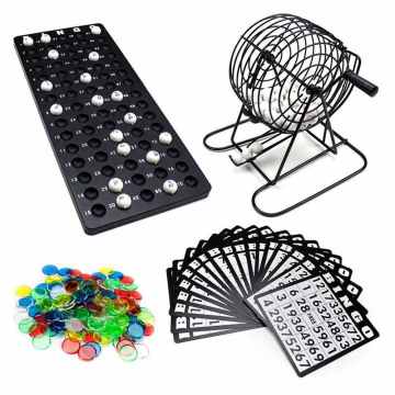 75 Balls-Lottery Machine Draw Machine Party Bingo Game Lucky Balls Game Loteria/Loterie Juego De Bingo