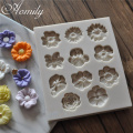 Aomily DIY Daisy Rose Flowers Cake Chocolate Mold Silicone Candy Jely Pudding Mold Sugar Fondant Baking Decorating Tool Bakeware