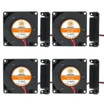 SIMAX3D 4pcs 4010 DC Turbo Fan 24V Turbine Fan 40mm*10mm 5V Bearing Blower Radial Cooling Fans for Creality CR-10 Kit 3D Printer