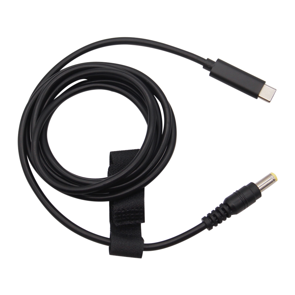 USB 3.1 Type C to DC 5.5mm*2.5mm 5.5mm*2.1mm Adapter cable TYPE-C PD Charging Male to male for DELL hp lenovo notebook Charge