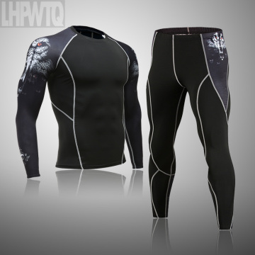 brand Top quality new thermal undewear men undewear sets compression fleece sweat quick drying thermo underwear men clothing