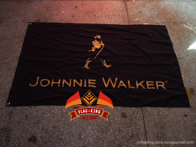 Johnnie walker flag 100% polyester 90CM*150CM Johnnie walker banner