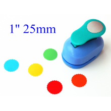 1 inch Wave Circle design eva foam punch paper puncher scrapbooking cutter hole punch craft punch for DIY artwork