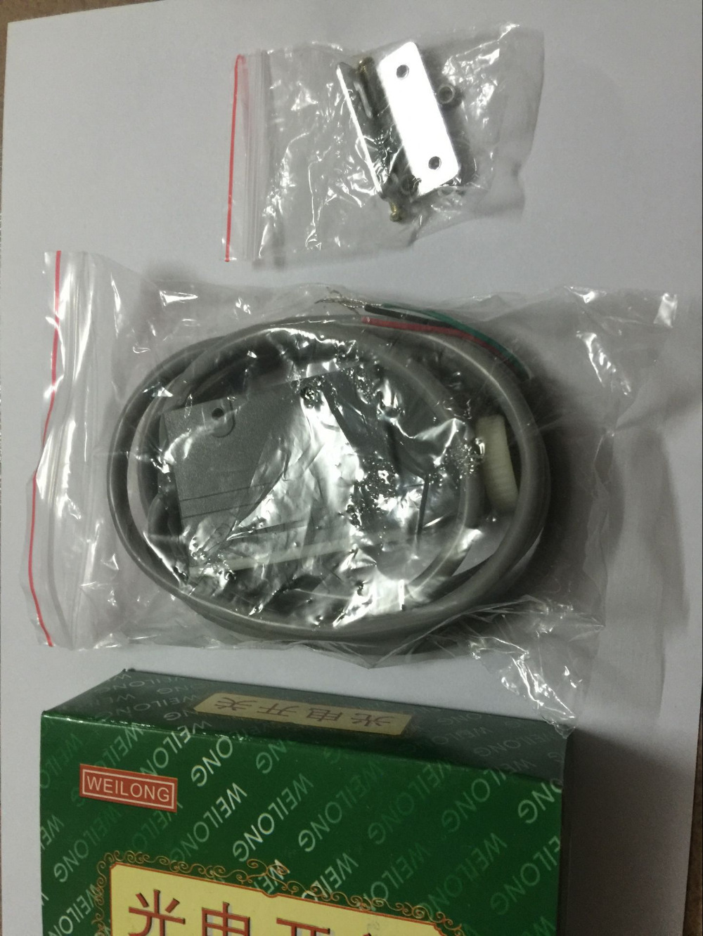 WEILONG Color Code Sensor KS-W23 (White Light Source) NPN Bag Making Machine Photoelectric Switch Sensor Replace KS-C2W