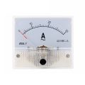 85L1 AC Panel Meter Analog Panel Ammeter Dial Current Gauge Pointer Ammeter B85C